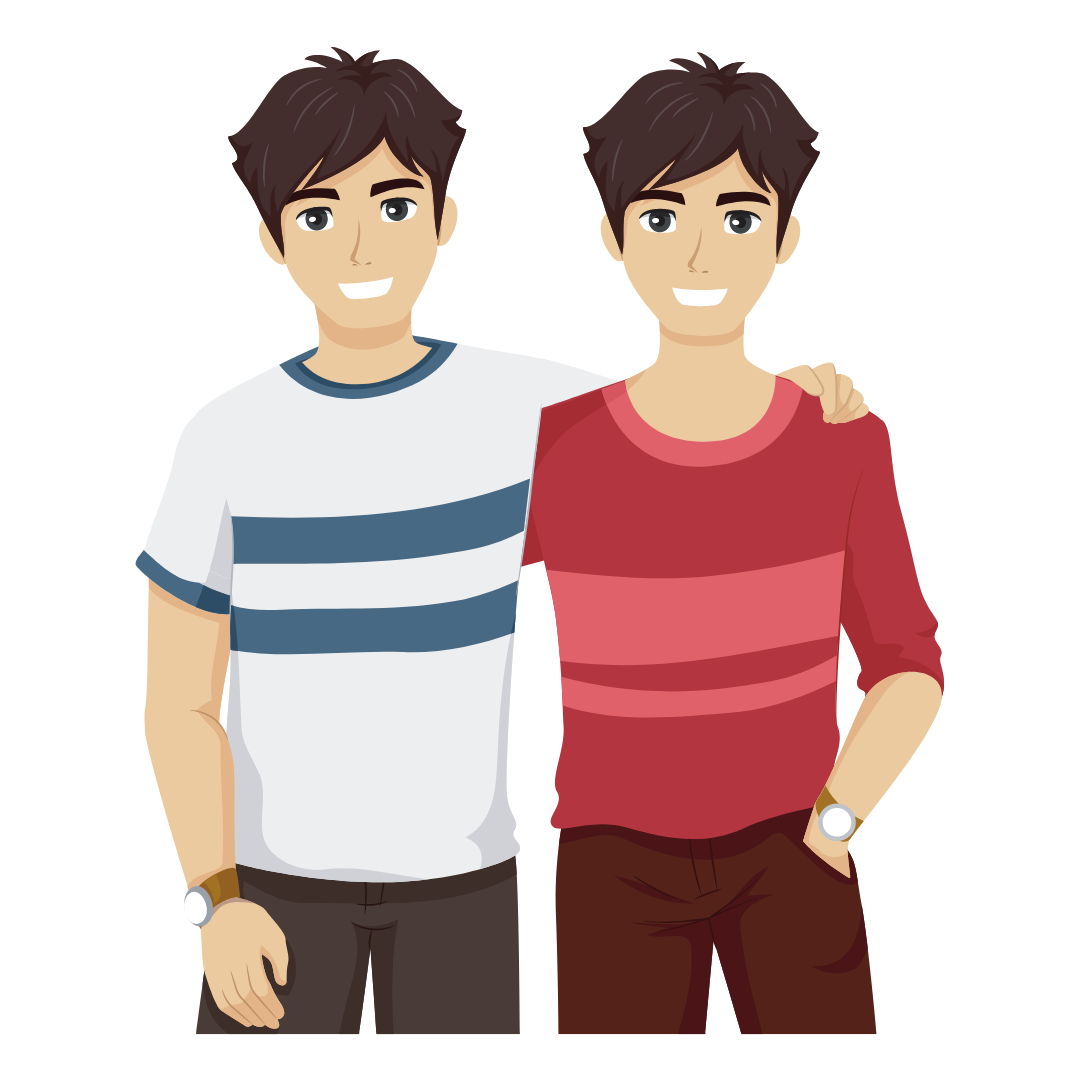 Chicos solos en App liberal